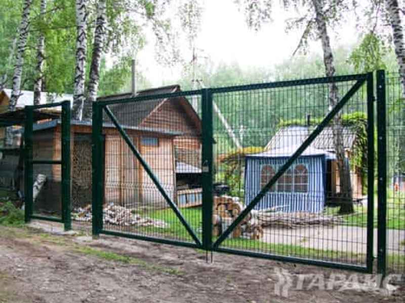 Готовый забор Гардис- панельные ограждения из 3д сетки