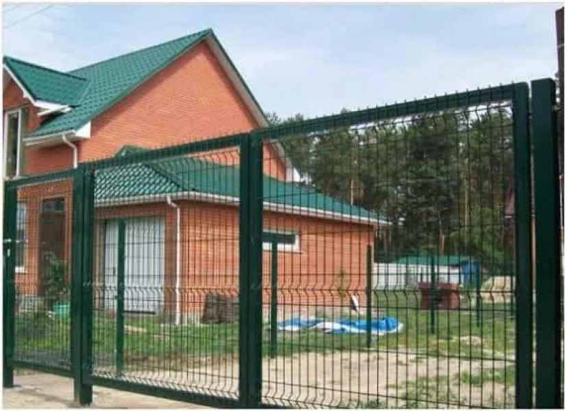 Ограждения из 3д сетки для особняка, дома и дачи купить в Усть-Каменогорске