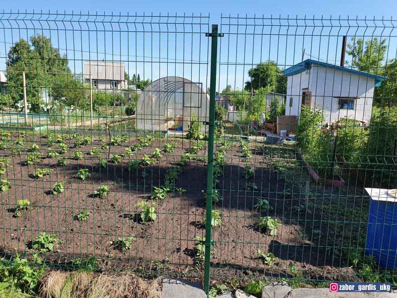 Ограждения из 3д сетки для дома и дачи купить в Усть-Каменогорске