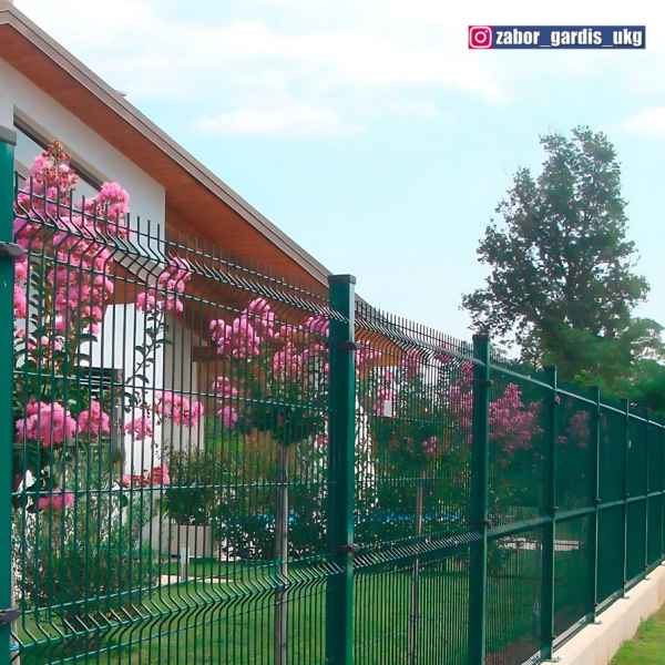 3д ограждения Гардис в Усть-Каменогорске и Семее. Забор из 3д сетки
