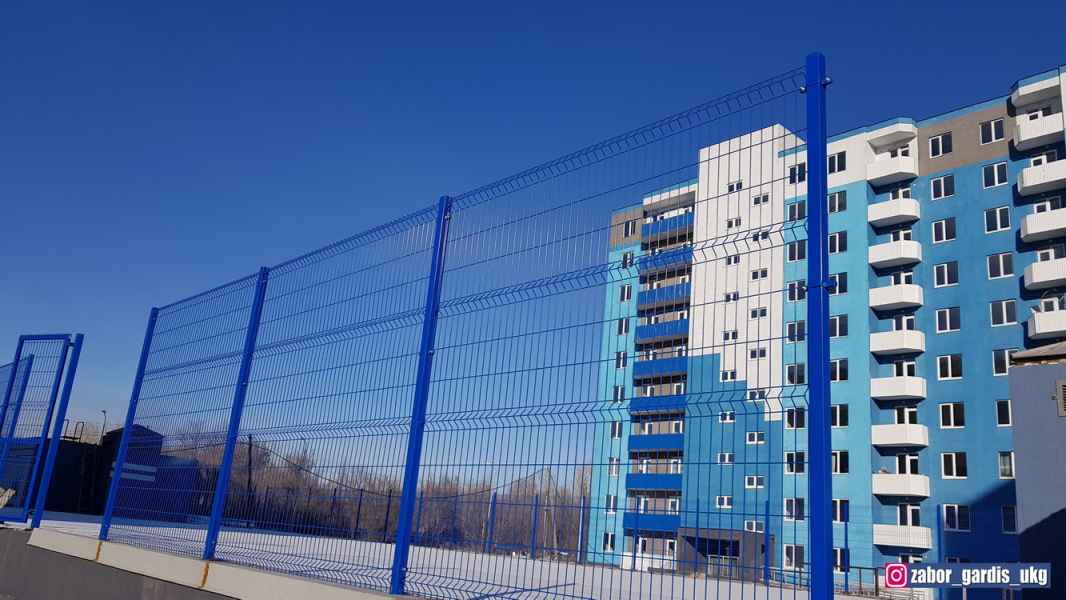 3д ограждения в ЖК Ertis City Усть-Каменогорск
