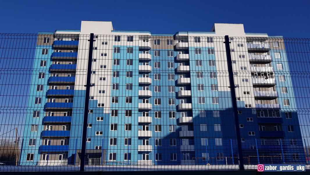 3д ограждения Гардис для строительных объектов в Усть-Каменогорске