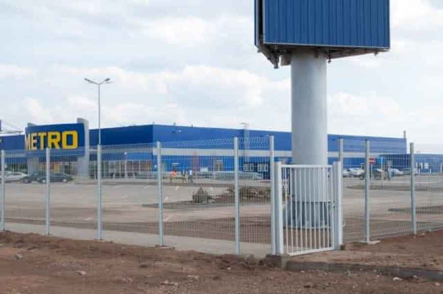 Недорогие 3д заборы используются для магазинов и супермаркетов