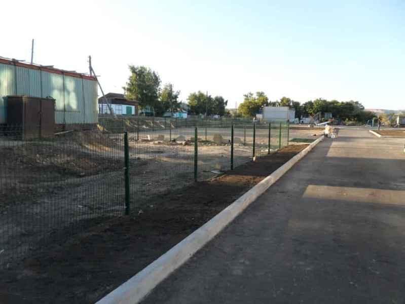 Заборы 3д ограждения для школы в г.Шемонаиха