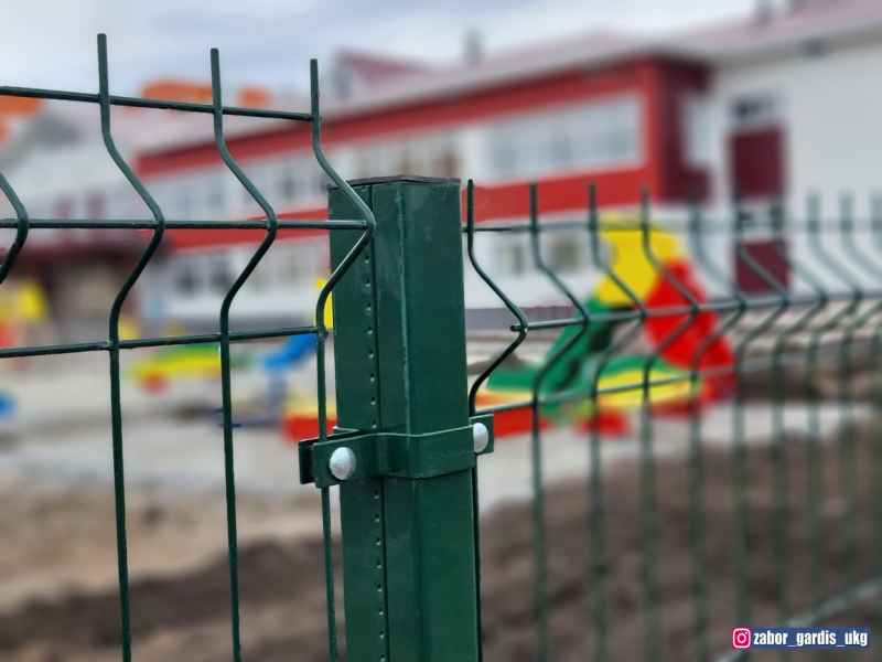 Панельные 3д ограждения производство Гардис в Усть-Каменогорске. Готовый забор - 3д сетка