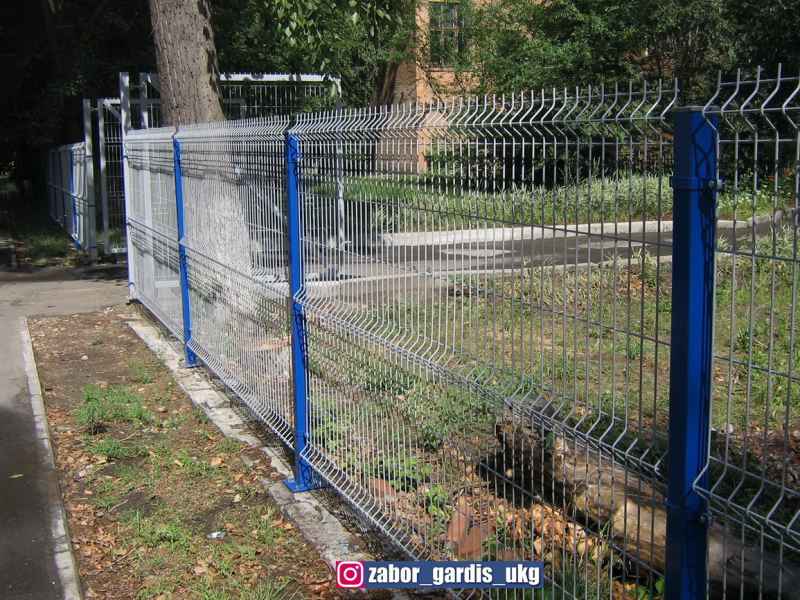 Ограждение предприятий 3д забором производство Gardis. Установка ворот и калиток