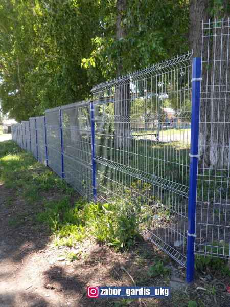 Ограждение предприятий 3д забором производство Gardis. Установка ворот и калиток