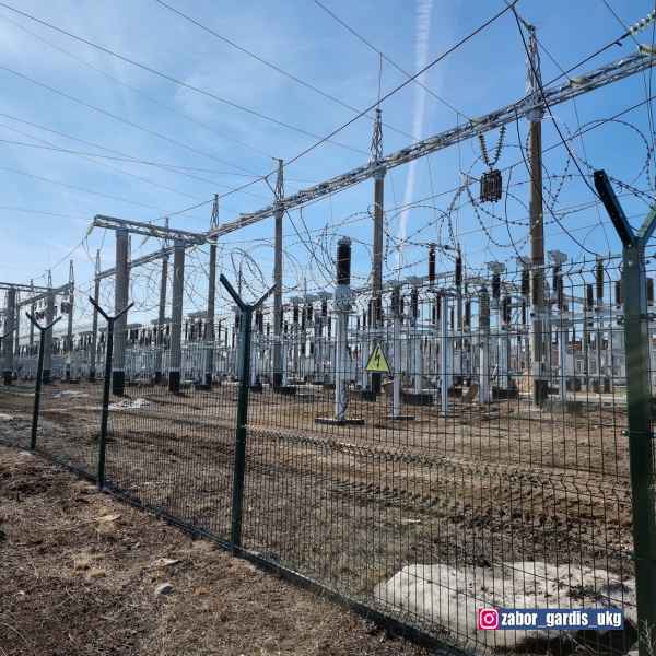 Ограждения режимных объектов энергетики 3 забором с Егозой
