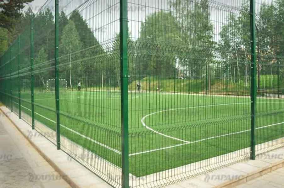 3д ограждения футбольных и баскетбольных полей, спорт площадок в Усть-Каменогорске и Семее