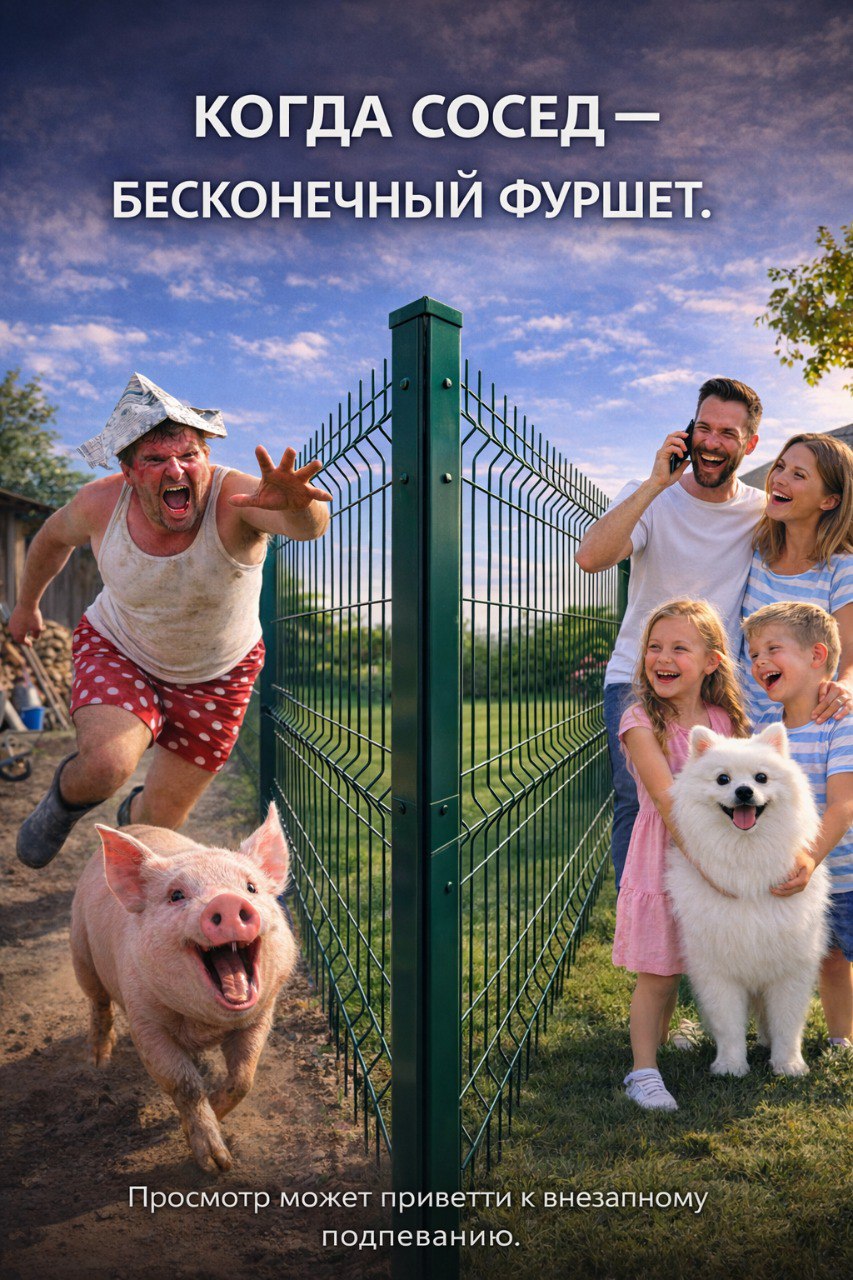 Готовый Забор закончит ваш спор!